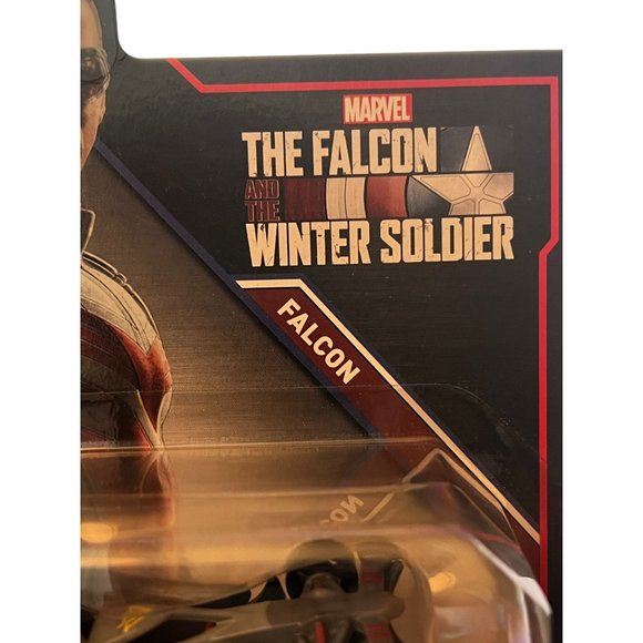 Marvel Hot Wheels Character Cars Falcon Winter Soldier 2019 NEW - Picture 2 of 4